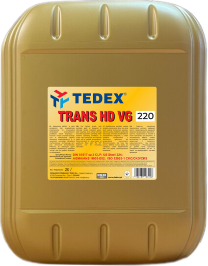Олива трансмісіїна TEDEX TRANS HD 220